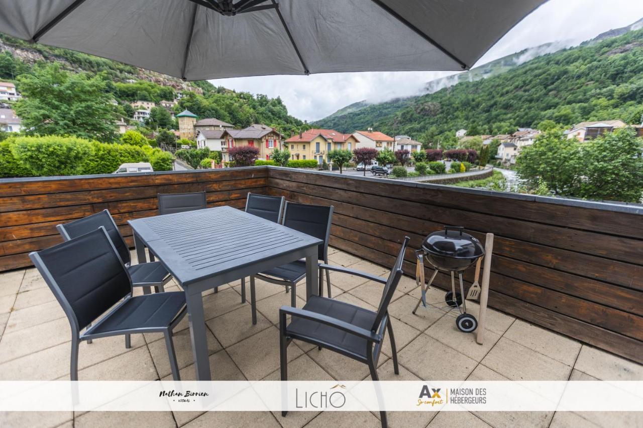 阿克斯莱泰尔姆La Terrasse Bleue公寓 外观 照片